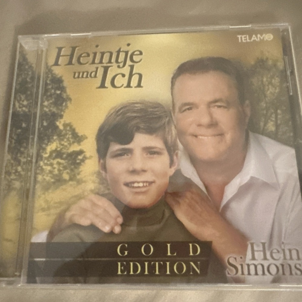 Hein Simons Heintje und Ich Gold Edition German Schlager Pop CD 2018 TELAMO New